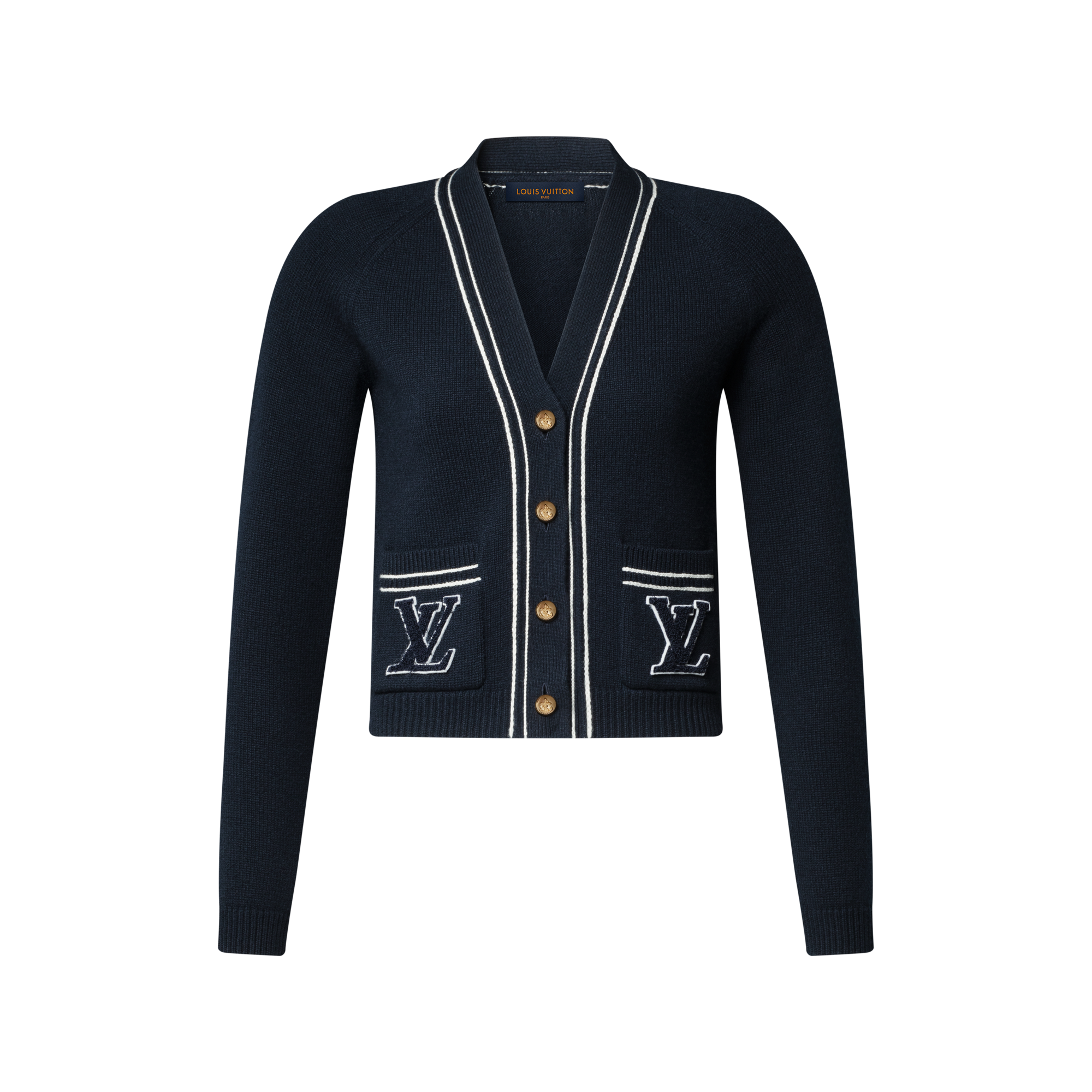LOUIS VUITTON - ルイ・ヴィトン カーディガン Contrast Accent Cardigan - Ready-to-Wear | LOUIS VUITTON